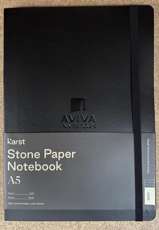 kraft a5 soft notebook