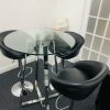 Glass posy table and stools for hire - Image 2